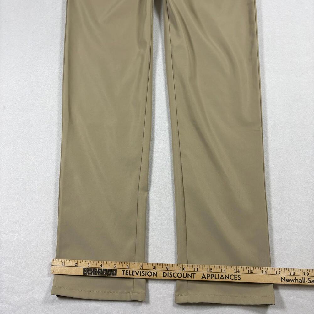 Dennis Mens Khaki Straight Fit Work Pants Size 32x30 Durable Classic Chino - Picture 6 of 9